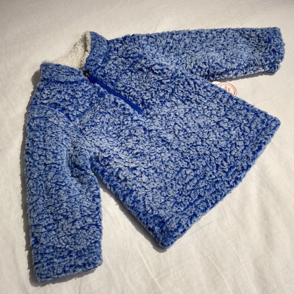 Wonder Nation Sherpa pullover little girl 3 - Picture 2 of 15